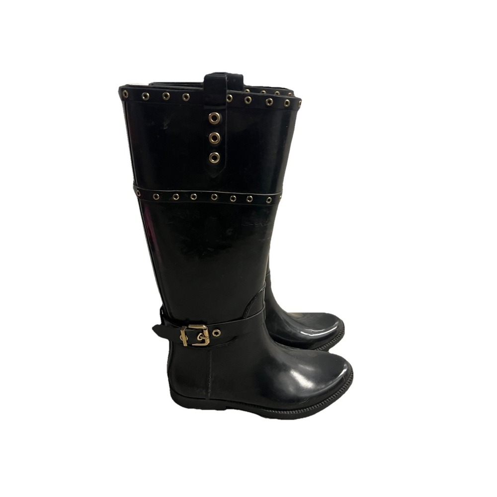 Guess Casidy Women's Size 7 Tall Knee High/Riding/Rain Boots Black